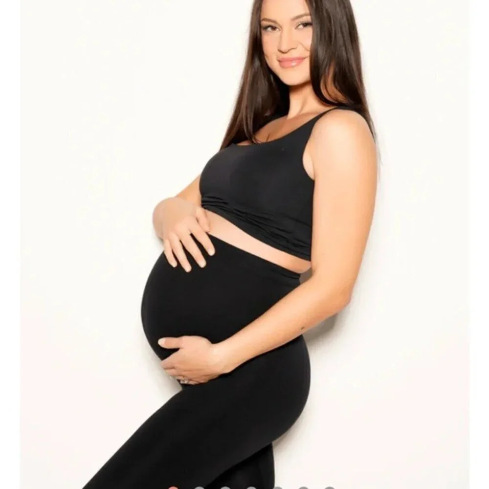 Mamafique Maternity Legging Black Size Medium - Picture 8 of 8